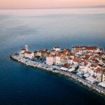 Piran and Adriatic sea Slovenia