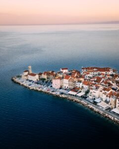Piran and Adriatic sea Slovenia
