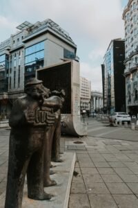 Sculpture in Skopje