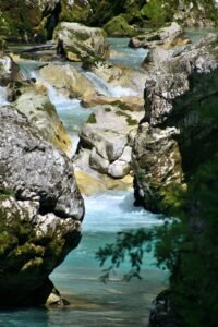 Tolmin river at Slovenia